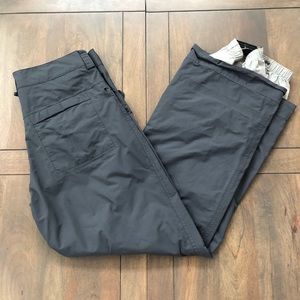Burton Women’s Grey Snowboarding Pants, Size Small